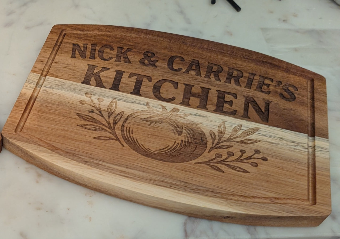 Custom Engraved Cutting Board