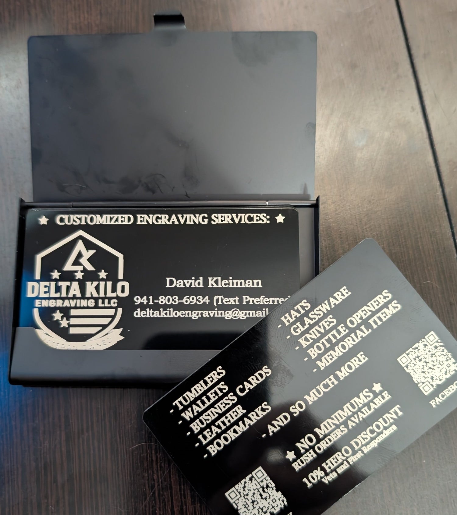Business Cards and Holders