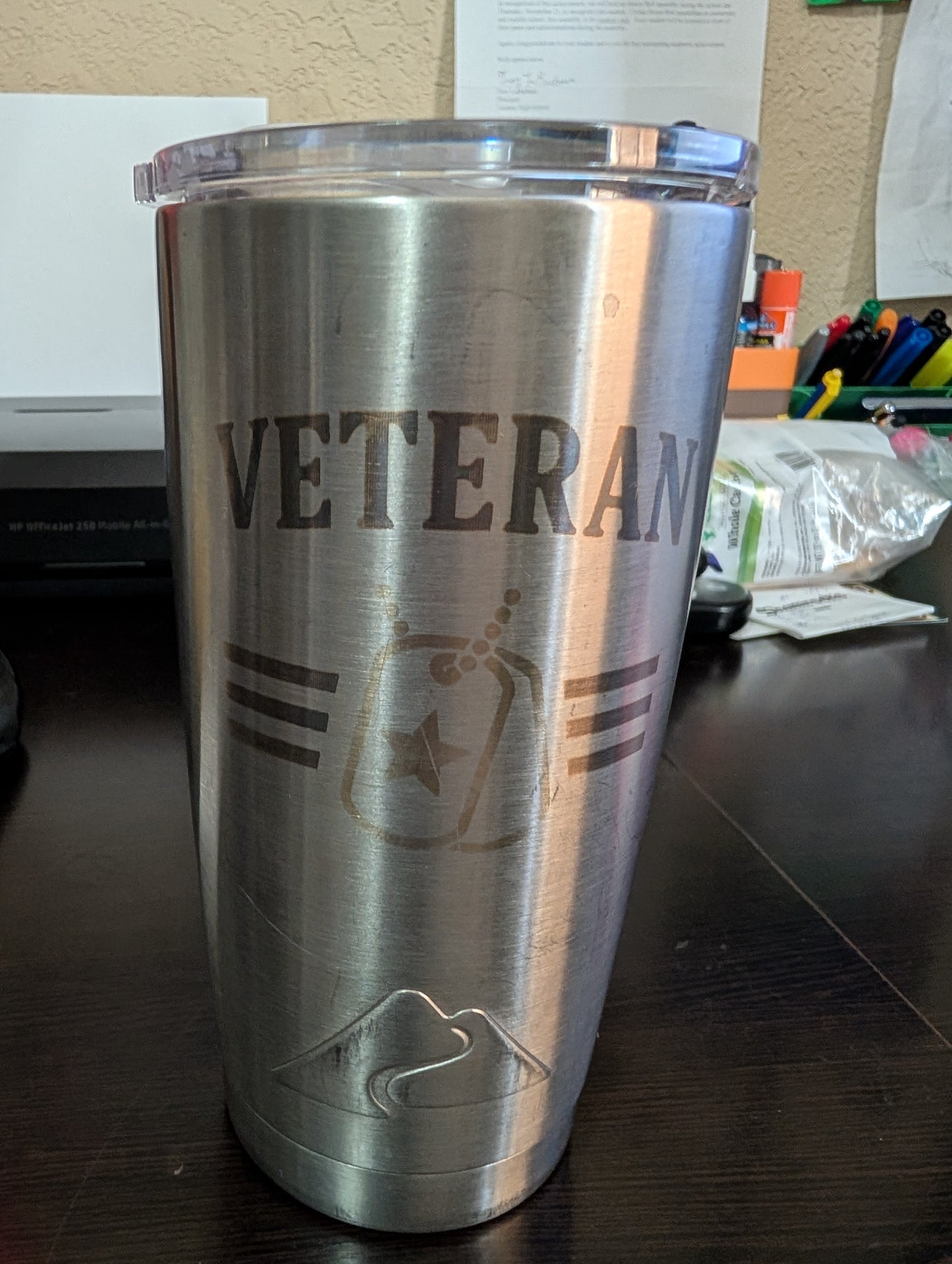 Stainless Steel Veteran Tumbler