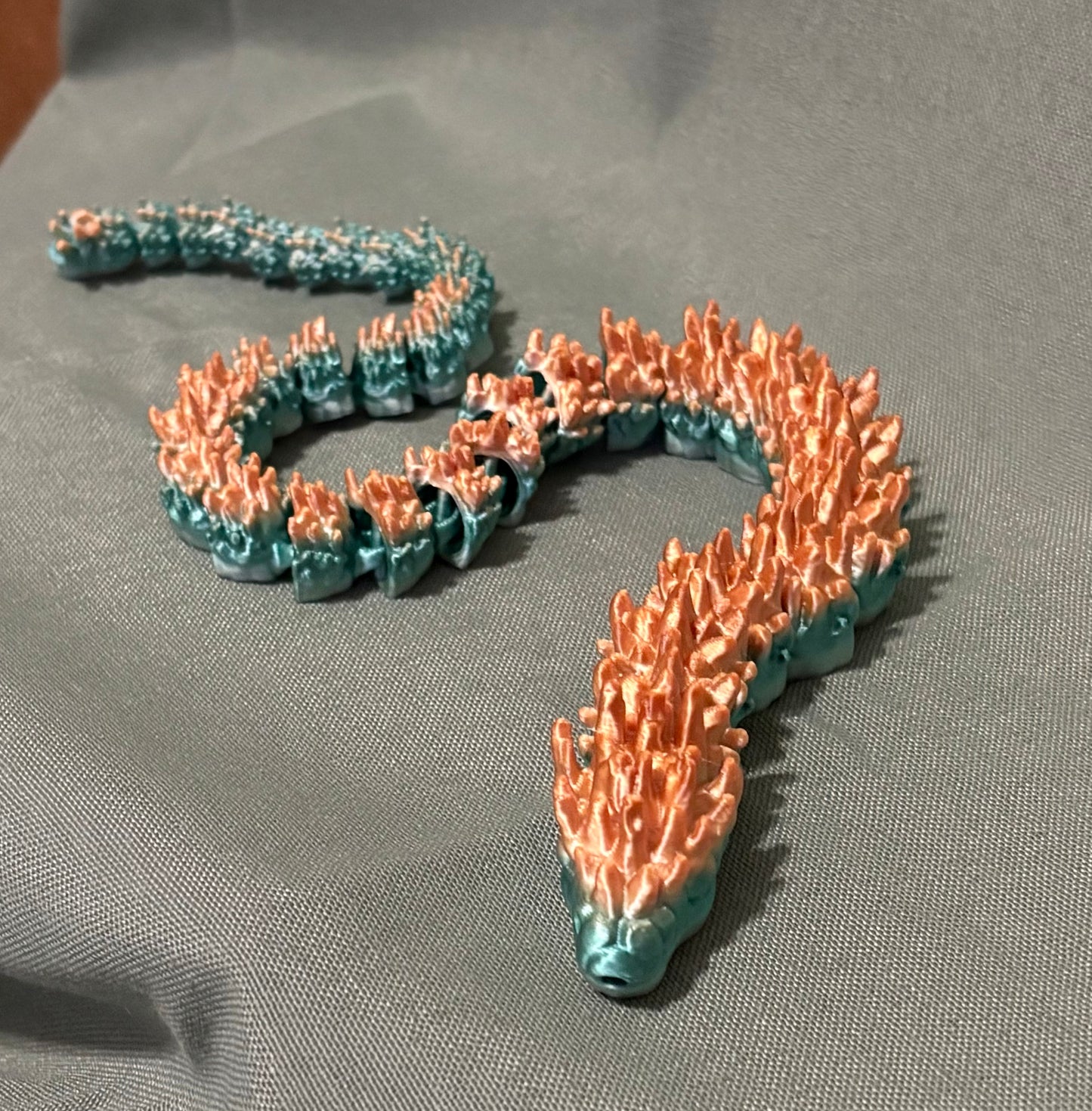 Articulated Coral Serpent Dragon