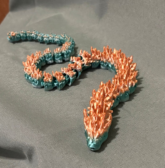 Articulated Coral Serpent Dragon