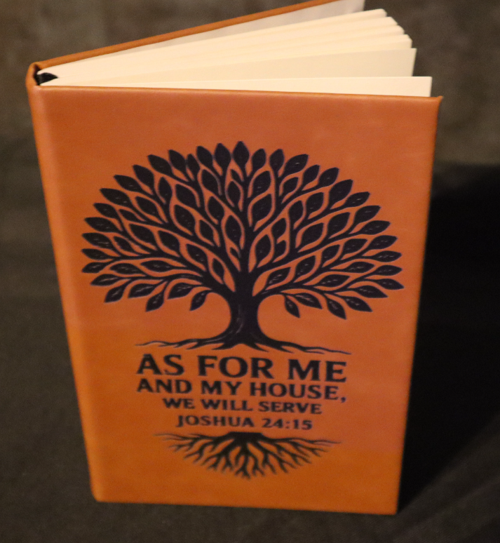 Custom Engraved Leather Journal